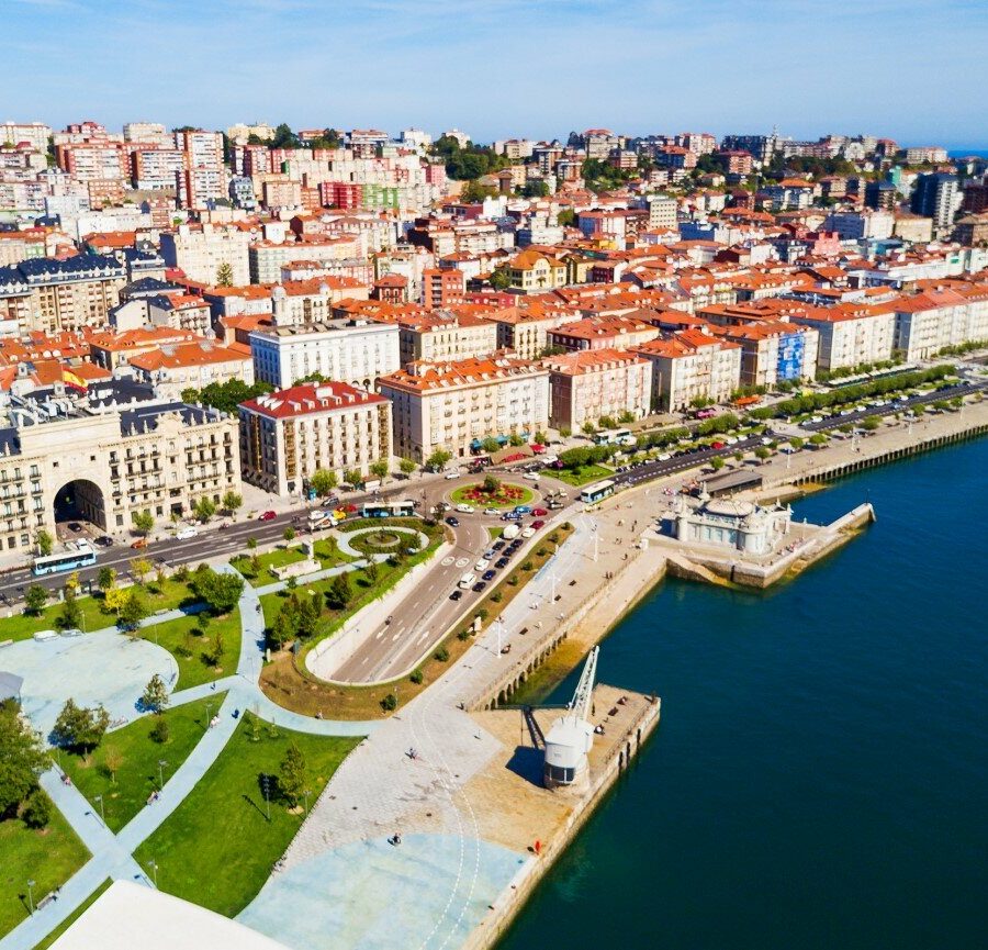 Retourvlucht Santander vanuit CRL