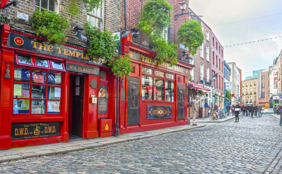 Retourvlucht Dublin vanuit AMS