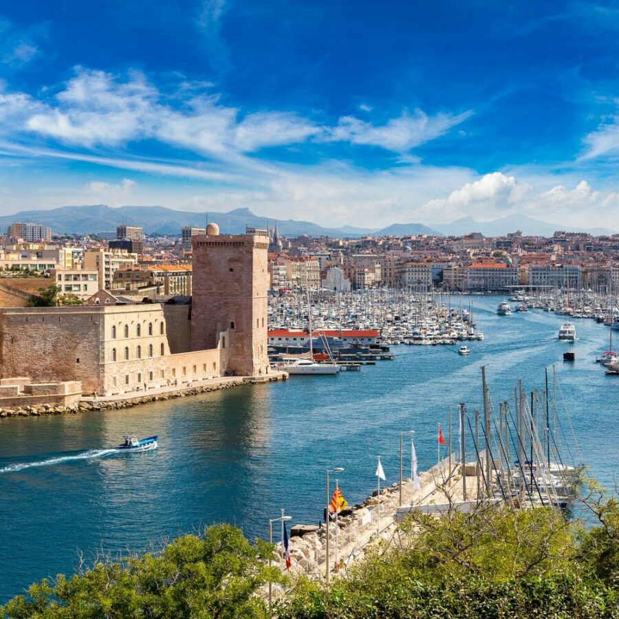 Retourvlucht Marseille vanuit CRL